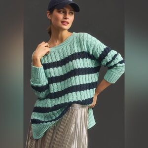 NWT Anthropologie Pilcro Long Line Sweater Size Medium